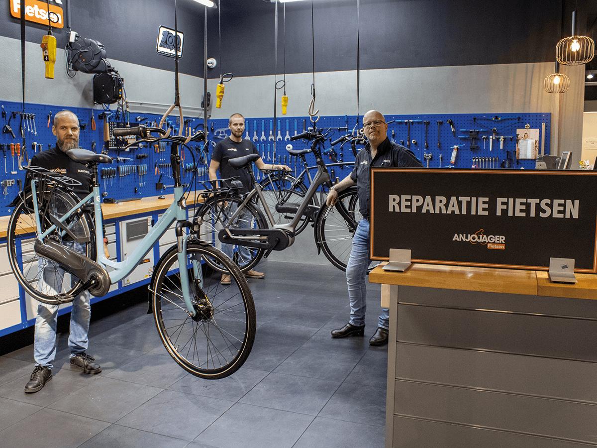 Werkplaats reparatie fietsen